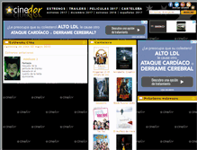 Tablet Screenshot of cinedor.es